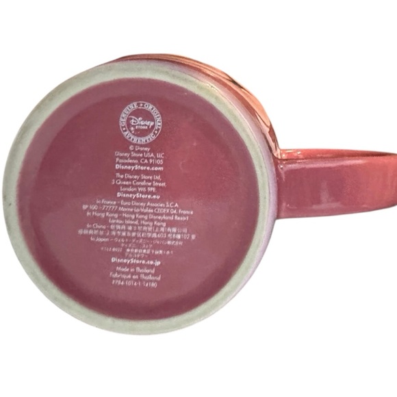 CHESHIRE CAT STRIPED COFFEE MUG 3D RETIRED DISNEY ALICE WONDERLAND VINTAGE RARE - Picture 3 of 4